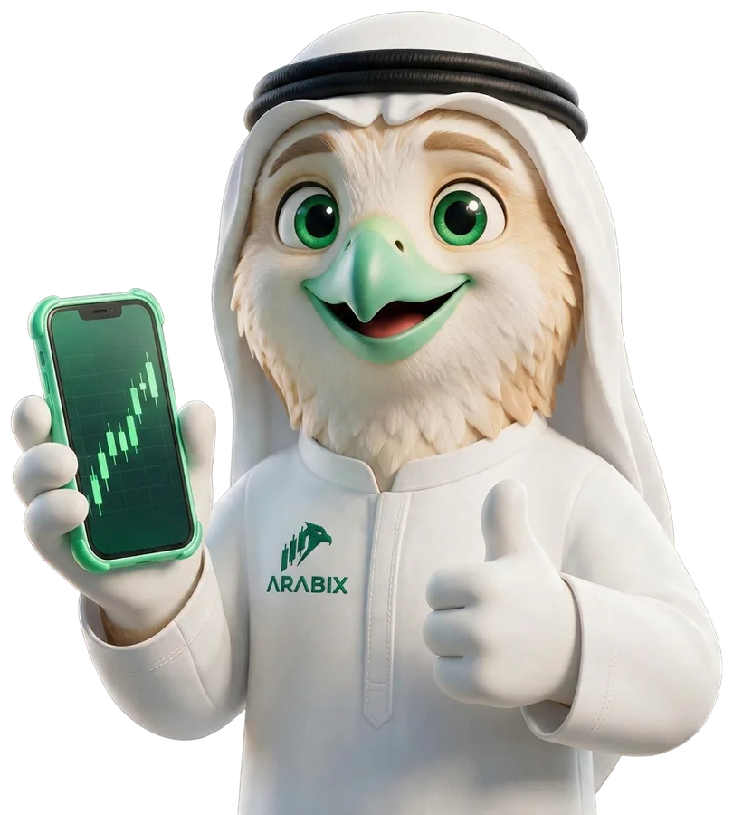 Saqr, the Arabix falcon mascot